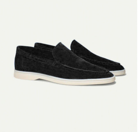 Loafers Matte Suede Slip-on Men